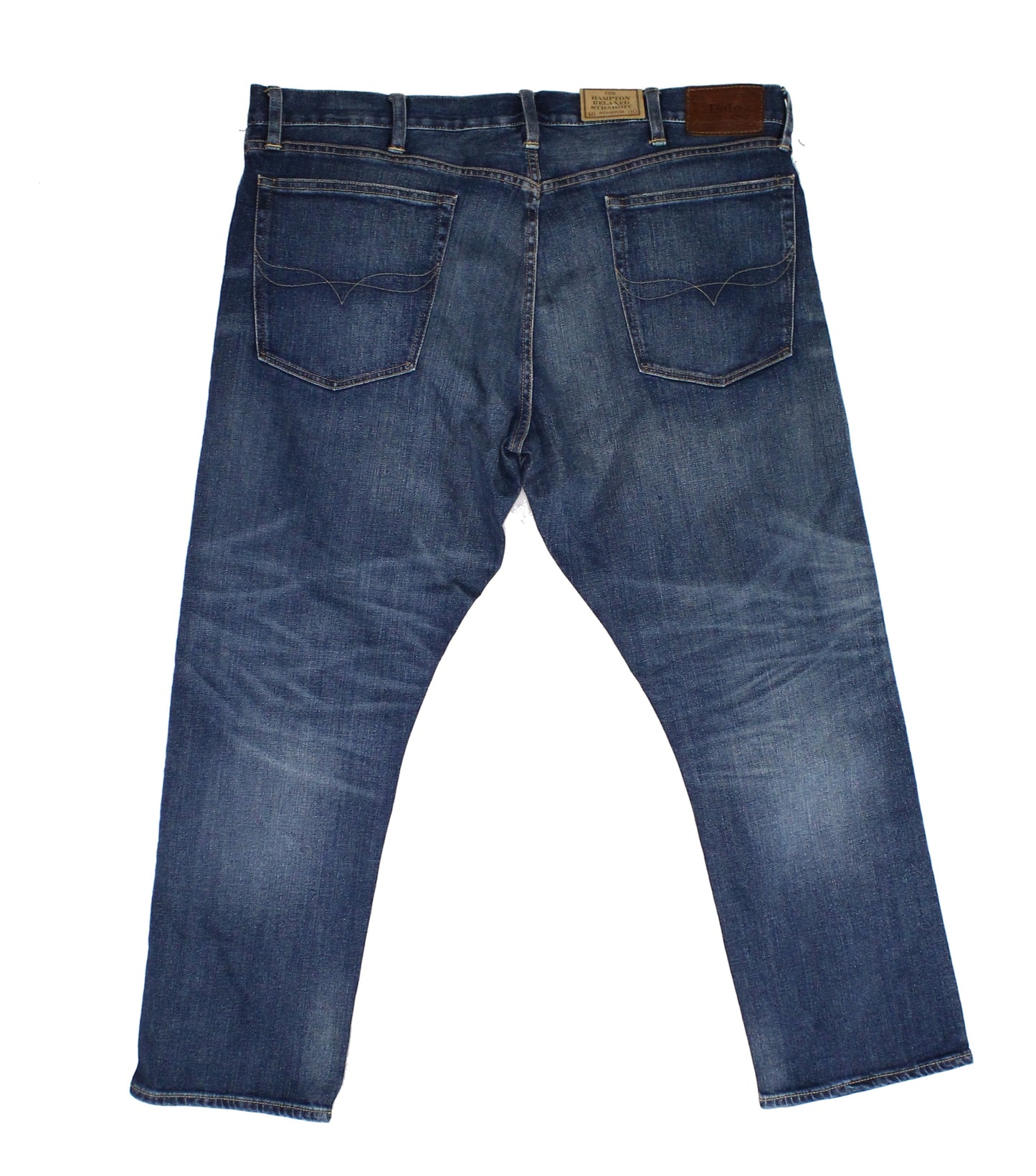 Polo Ralph Lauren Men's Relaxed Straight Stretch Jeans Blue Size 38X30