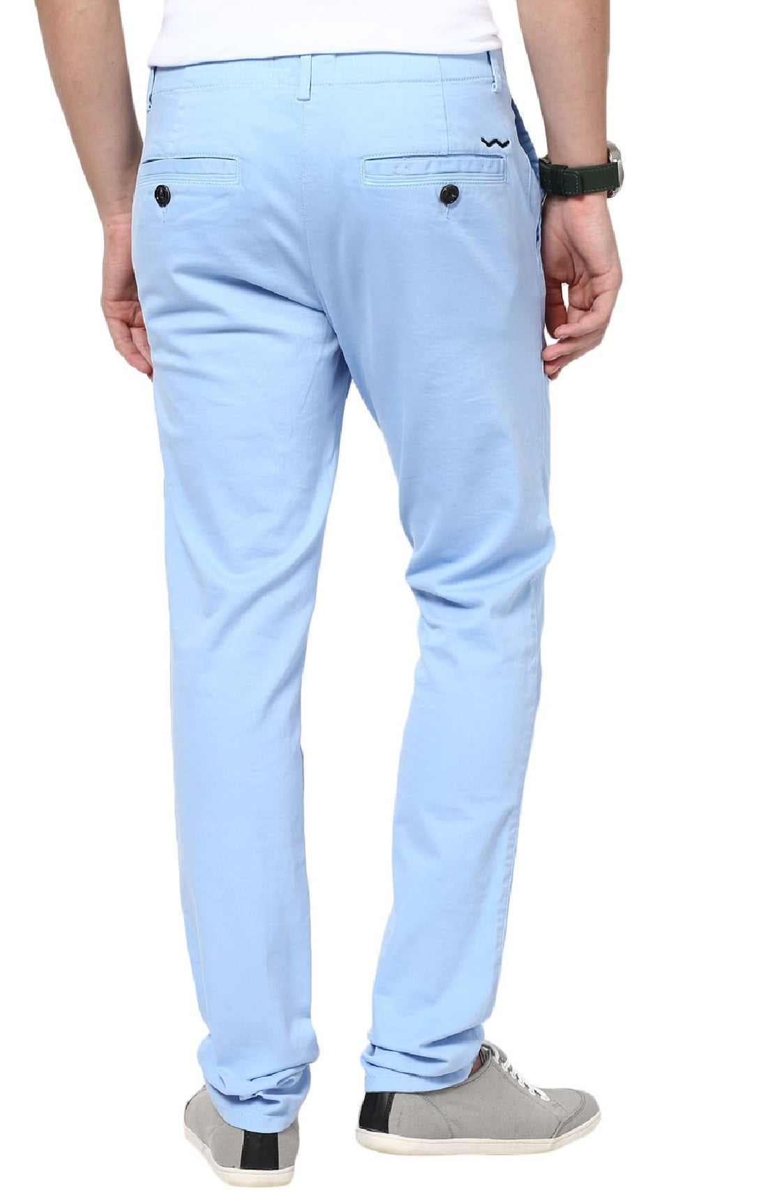 Ralph Lauren Men's Straight Fit Chino Pants Blue Size 34X32