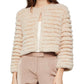 BCBGMAXAZRIA Women's Cropped Faux Fur Jacket Pink Size XX-Small