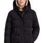 BCBGeneration Women's Hooded Puffer Coat Black Size Medium