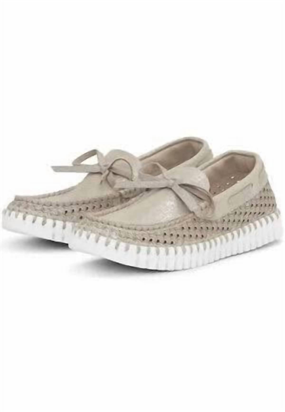 Ilse Jacobsen - Women's Tulip Metallic Loafers