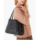 Kate Spade Women's Knott Large Leather Shoulder Bag Black Size Regular