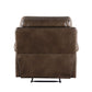Aashi Leather Gel Match Recliner Chair - Brown