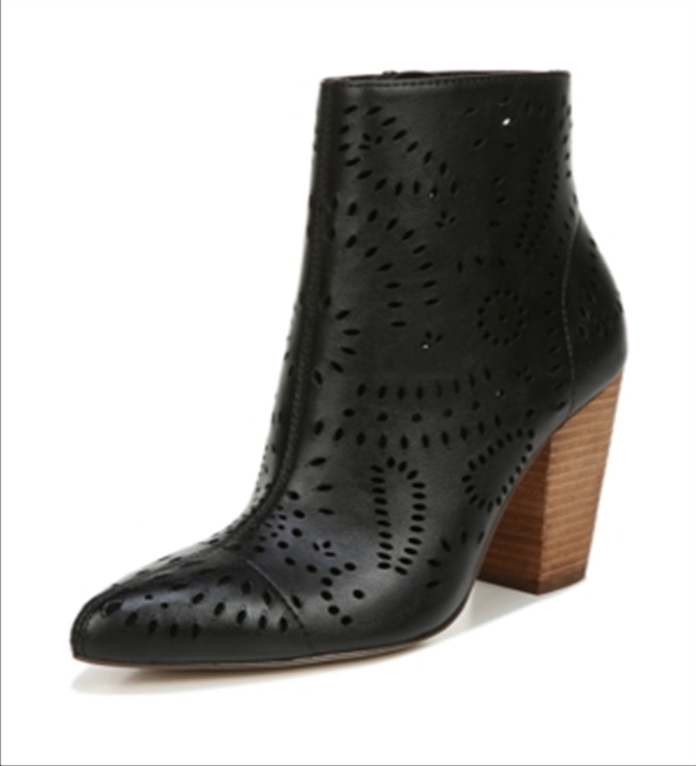 Carlos By Carlos Santana Women's Taryn Block Heel Boot Black Size 8.5 M