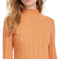 Kit + Sky Women's Long Sleeve Top Orange Size Medium