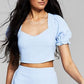 And Now This Women's Side Slit MIDI Skirt Blue Size M