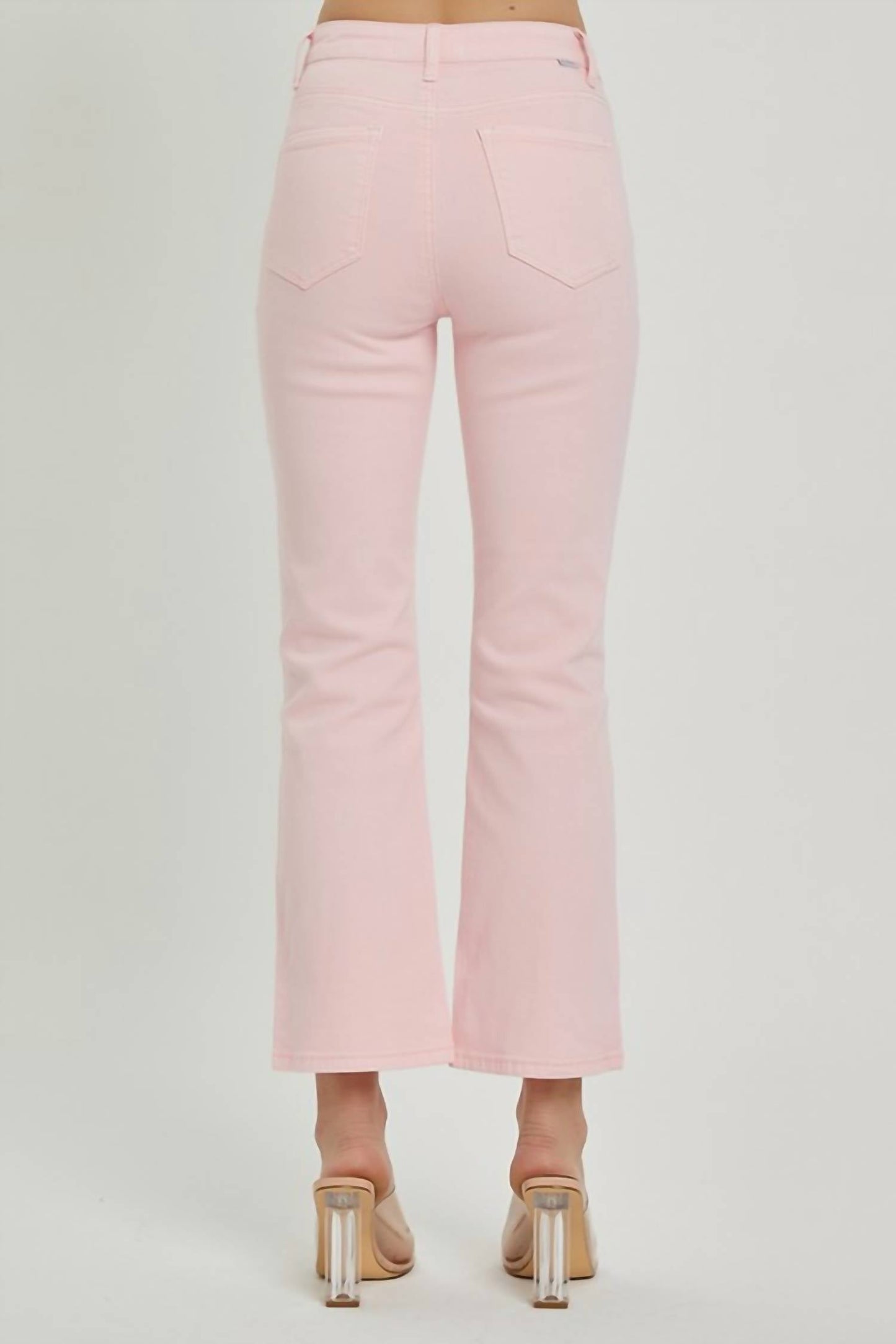 Risen - Mid Rise Straight Jeans
