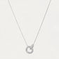 Dean Davidson - Women's Colette Pave Hoop Pendant Necklace