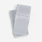 BedGear Ver-Tex Pillowcase 2pc Set, Light Grey, Queen