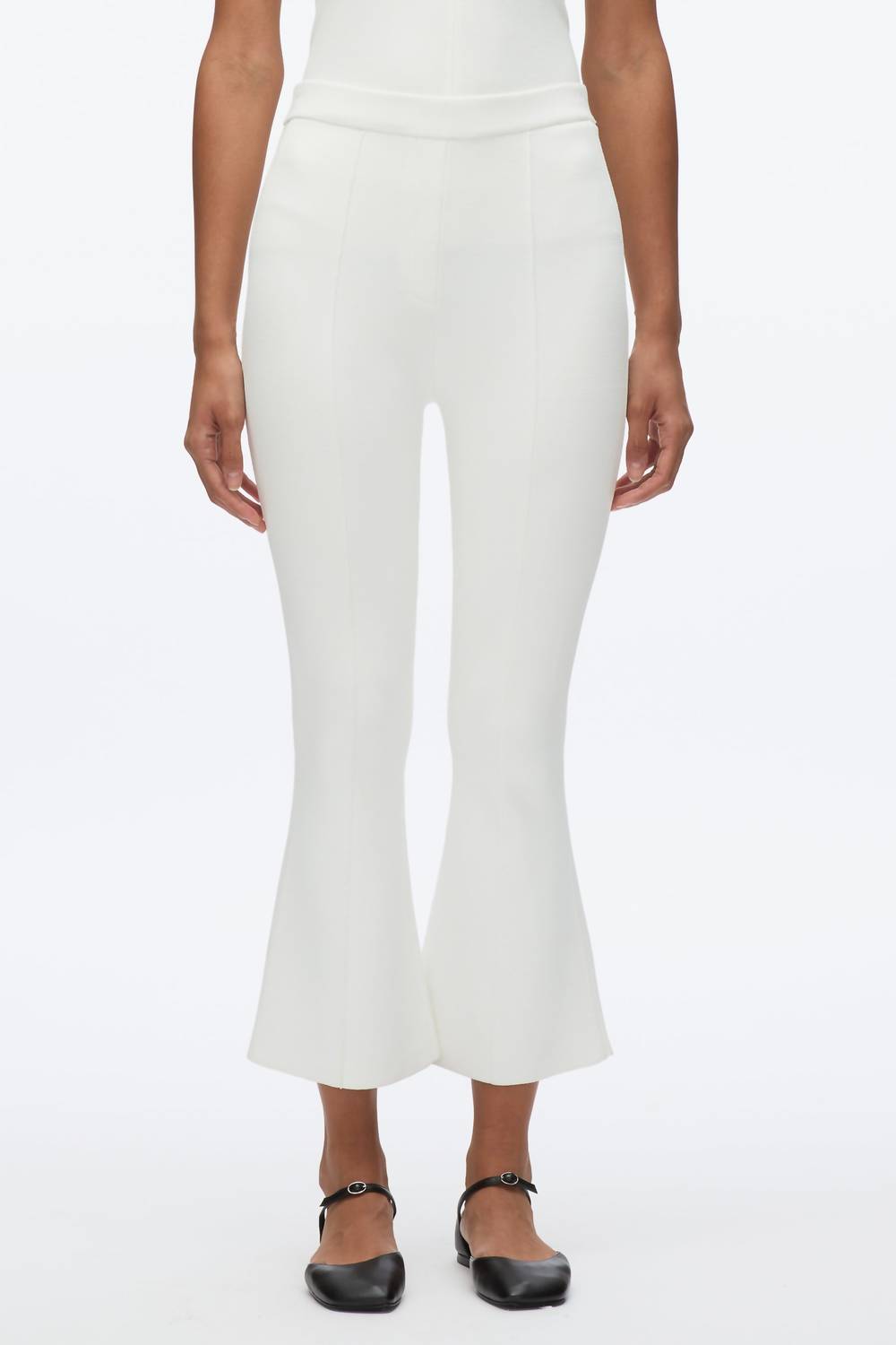 3.1 Phillip Lim - Pull On Cropped Kick Flare Pants