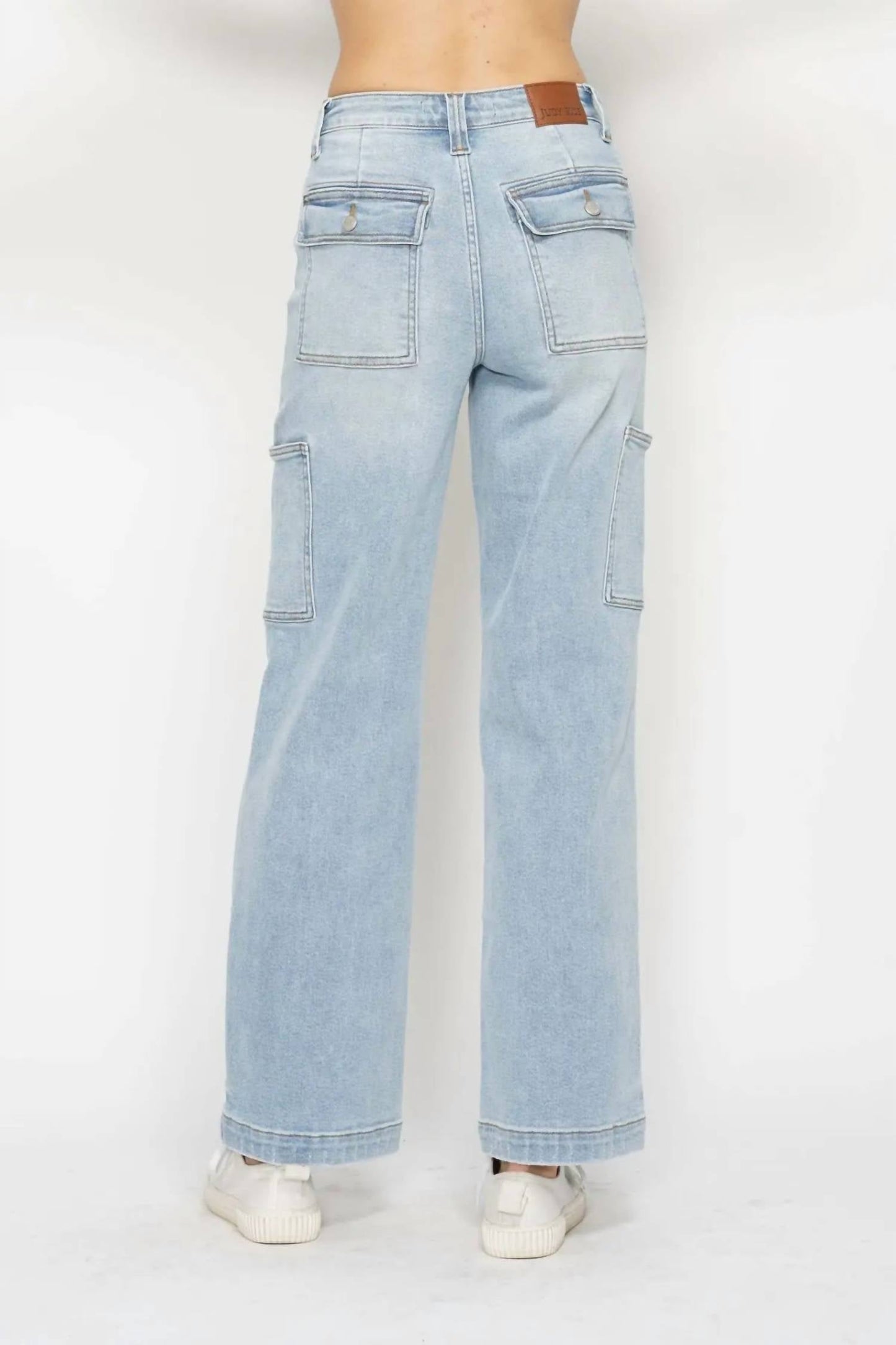 Judy Blue - High Waist Cargo Wide Leg Jean