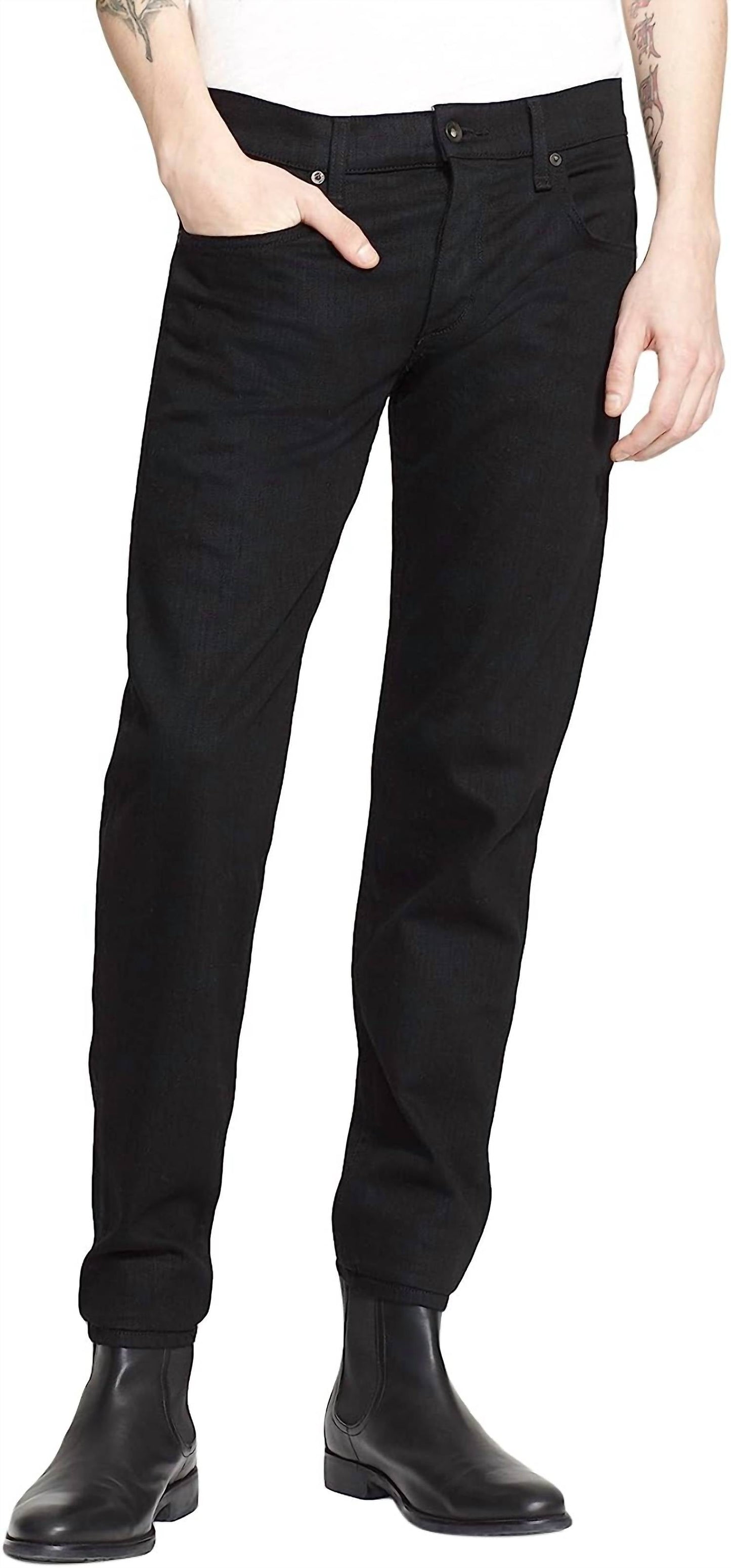 Rag & Bone - Standard Issue 5 Pocket Style Distressed Jeans
