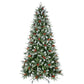 7.5-Foot Snow-Tipped Woodland Christmas Tree
