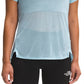 The North Face Women's Sunriser Short Sleeve Shirt Blue Size X-Large