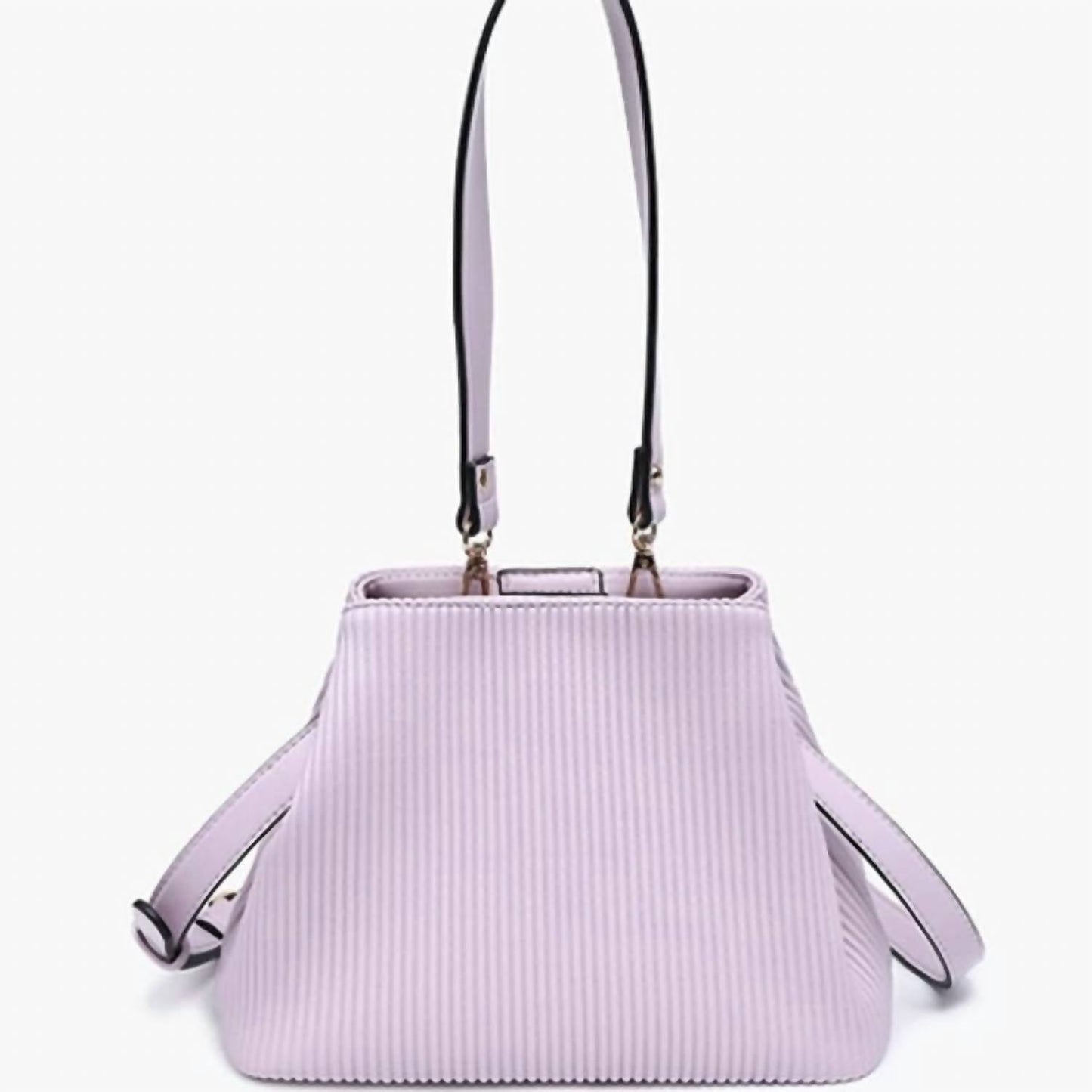 Jen & Co. - Women's Dove Pleated Satchel Crossbody Bag