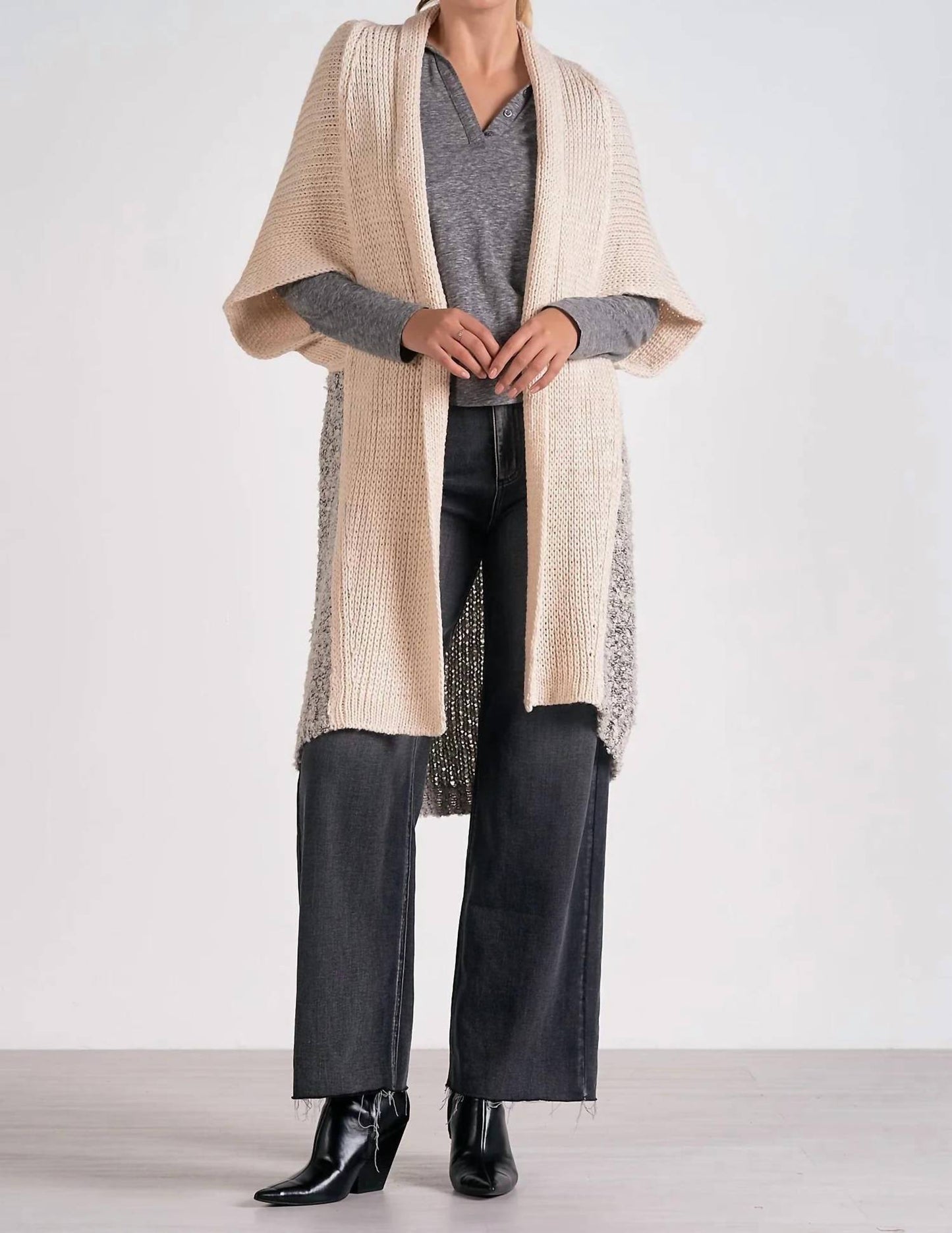Elan - Cliff Sweater Cardigan