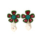 Lizzie Fortunato - CROWN DAISY EARRINGS IN MACAW (CLIP-ON)