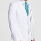 Bar III Men's Slim Fit Linen Suit Jackets White Size 46