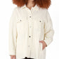 Black Tape Women's Corduroy Shacket Beige Size Petite Small