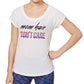 Ideology Women's Mom Hair Don't Care Slogan Athletic Fitness T-Shirt