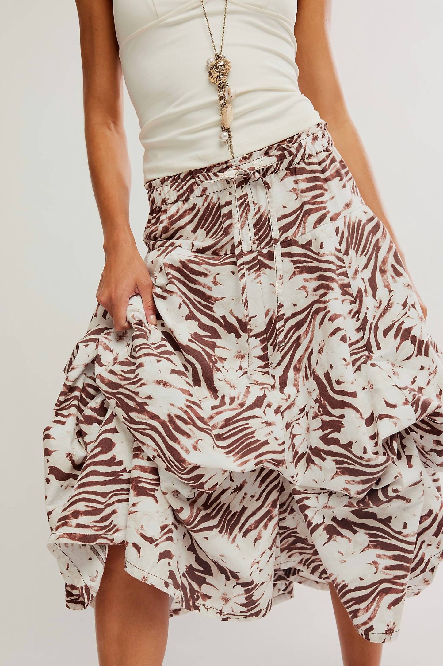 Free People - Zephyr Bustle Skirt