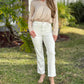 Judy Blue - Cream Of The Crop Ankle Straight Jeans