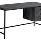 Computer Desk For Home Office, Laptop, 3 Storage Drawers, Contemporary & Modern
