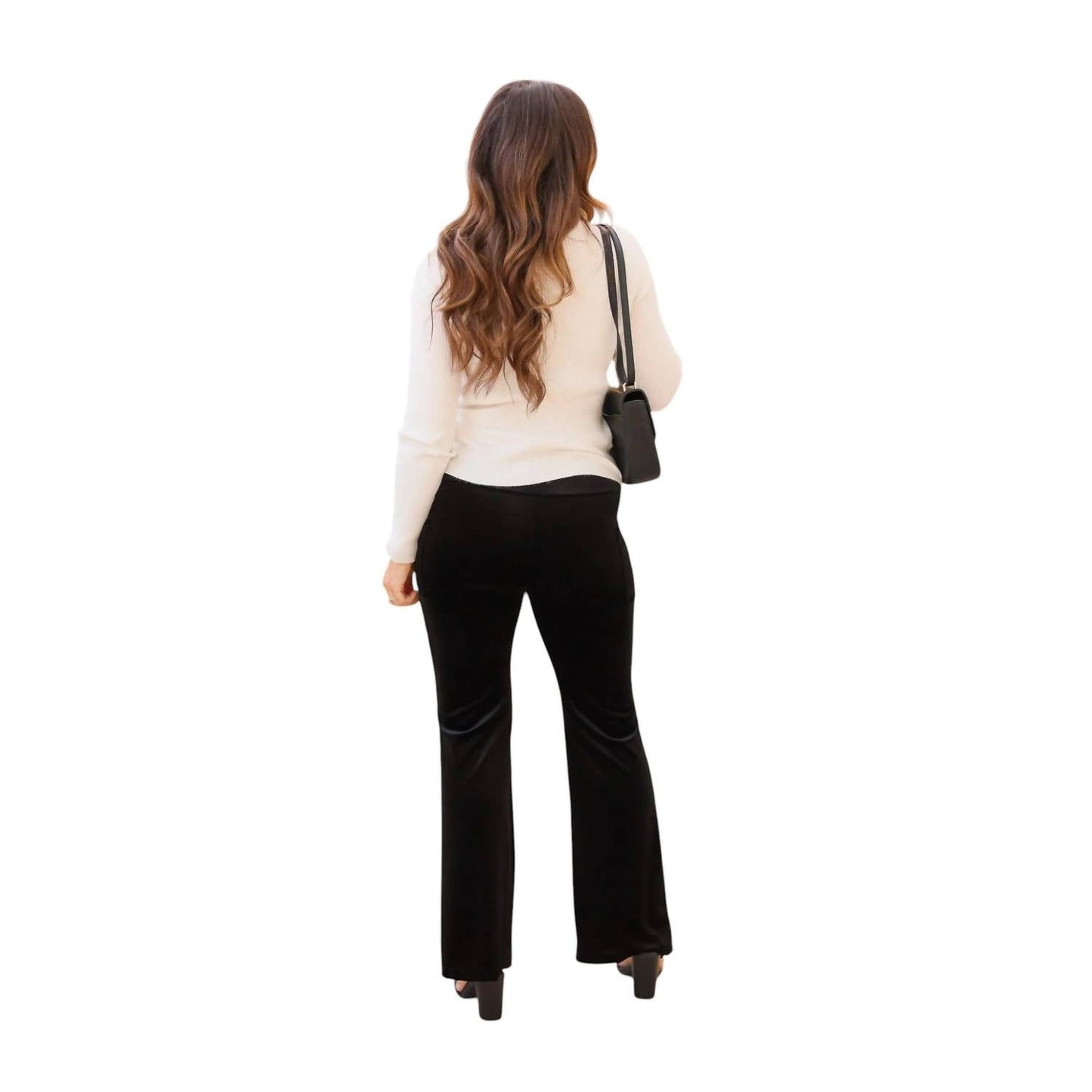 Julia Rose - Sienna Velvet Flare Leggings