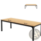 78 Inch Executive Office Desk Double Workstation Wood