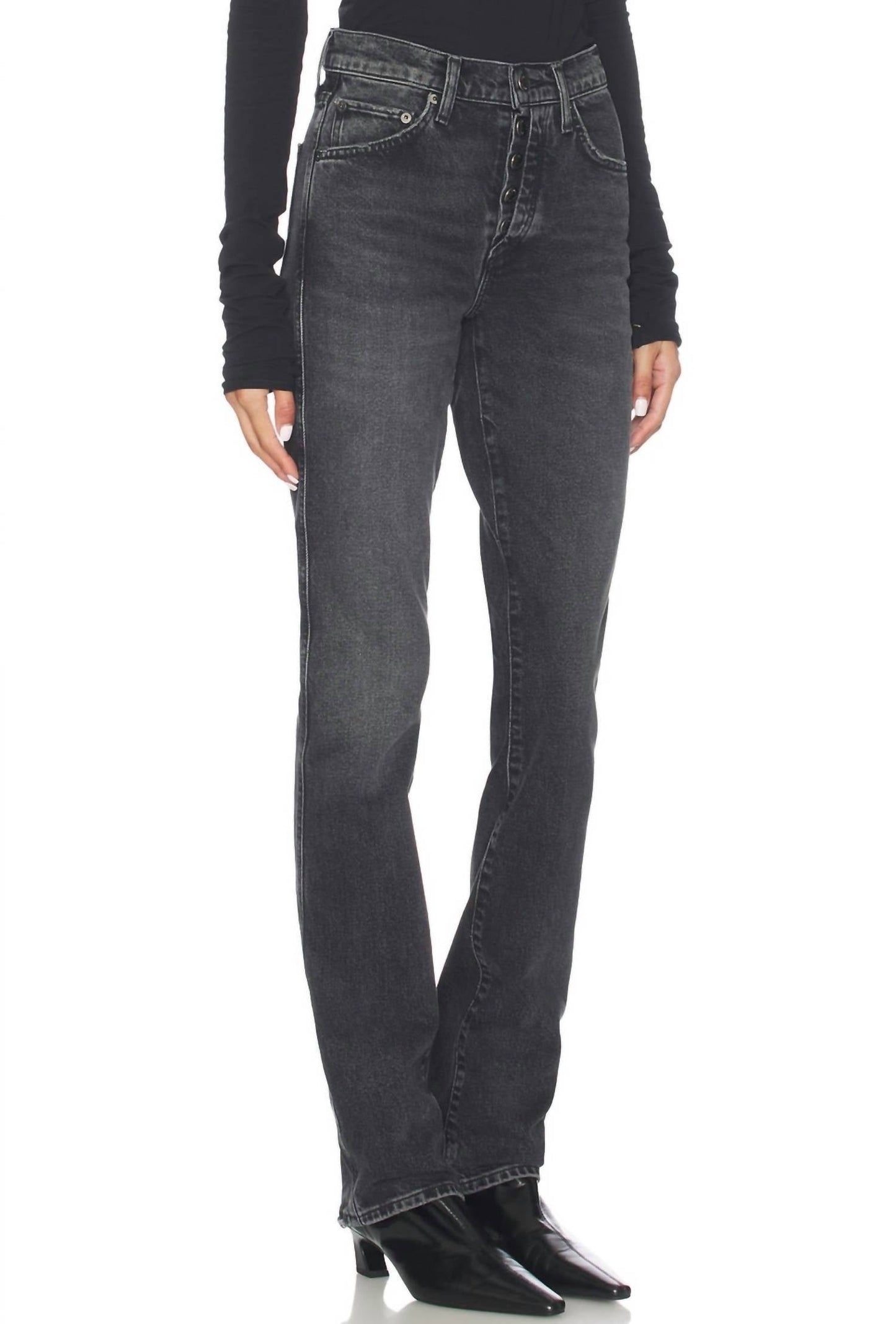 Agolde - Jetta Stacked Skinny Jeans