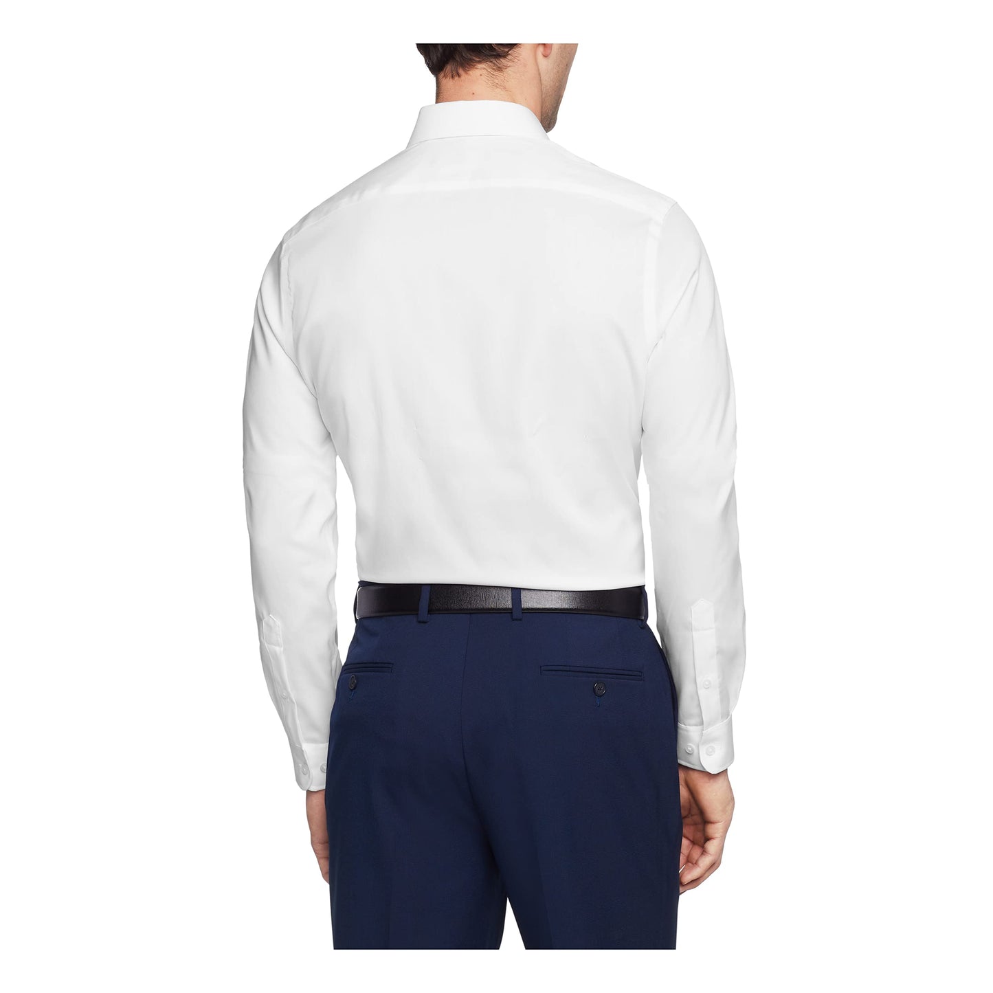 Tommy Hilfiger Men's White Slim-Fit Dress Shirt Size 15X32-33