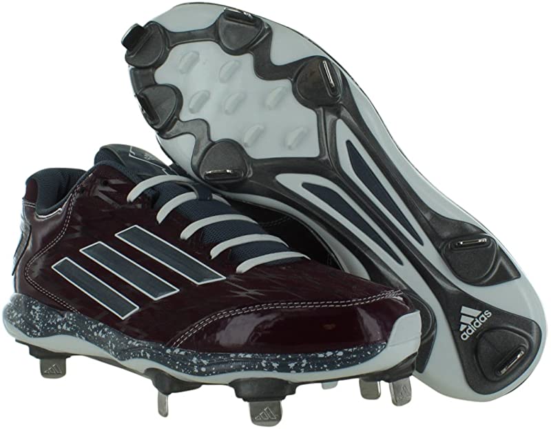 adidas Men's Poweralley 2 Baseball Cleat Red Size 15 D(M) Us