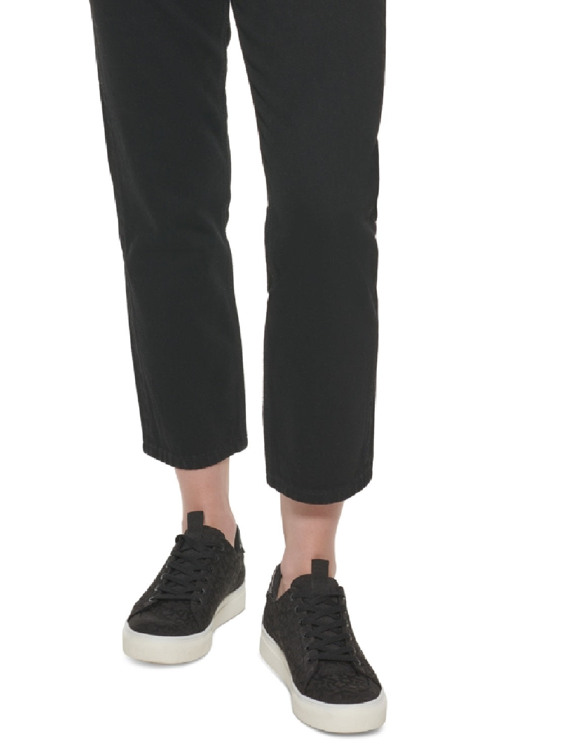 DKNY Women's Broome High Rise Vintage Jeans Black Size 30