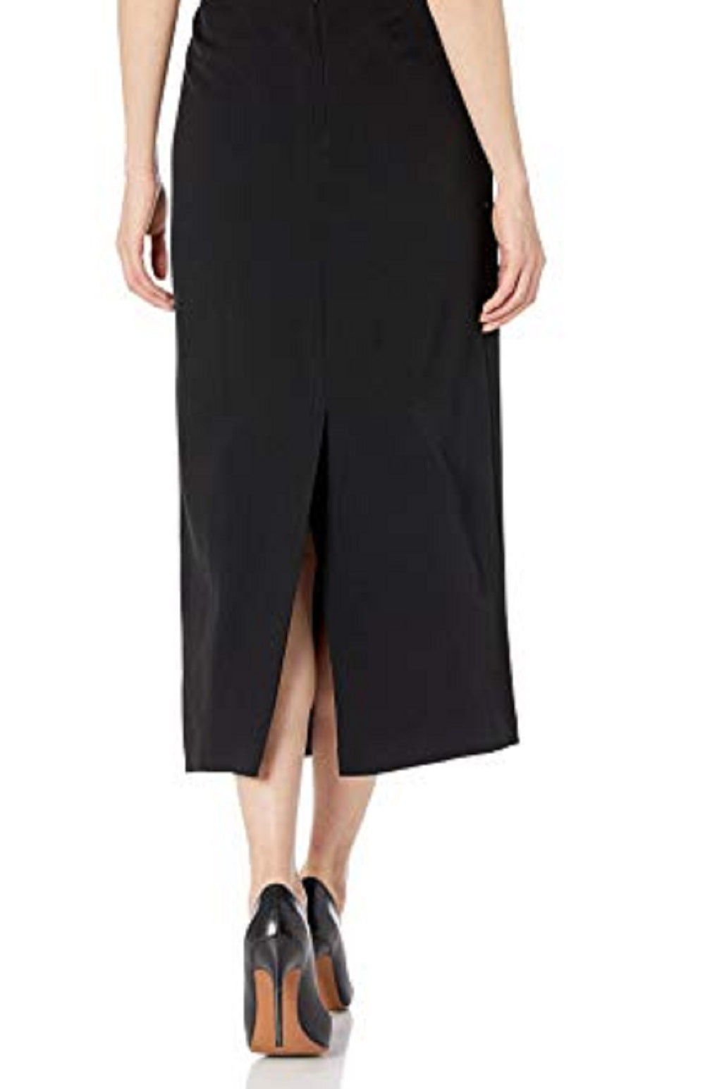 Kasper Women's Crepe Column Skirt Black Size 12