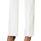 Kasper Women's Straight Leg Modern Crepe Dress Pants White Size 10