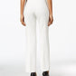 Kasper Women's Straight Leg Modern Crepe Dress Pants White Size 18
