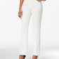 Kasper Women's Straight Leg Modern Crepe Dress Pants White Size 6