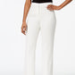 Kasper Women's Straight Leg Modern Crepe Dress Pants White Size 6