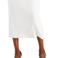 Kasper Women's Crepe Column Skirt White Size 16