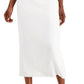 Kasper Women's Crepe Column Skirt White Size 18