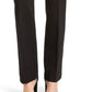 Anne Klein Women's Compression Flare Leg Ponte Pants Black Size 8