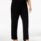 Anne Klein Women's Slim Pants Black Size 24W