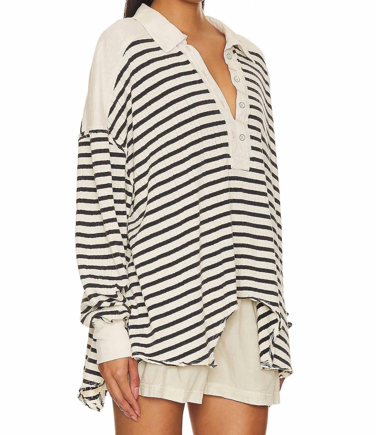 Free People - All for You Polo Top