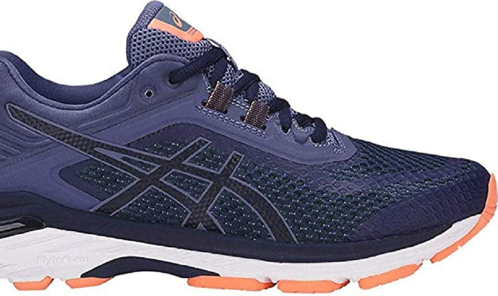 Asics Women's Gt 2000 6 Running Shoes Blue Size 5 2E(Xw) Us