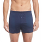 Hanro Men's Cotton Sporty Knit Boxers Blue Size X-Large