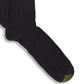 Gold Toe Men's 3 Pack Dress Windsor Wool Crew Socks Black Size 10-13