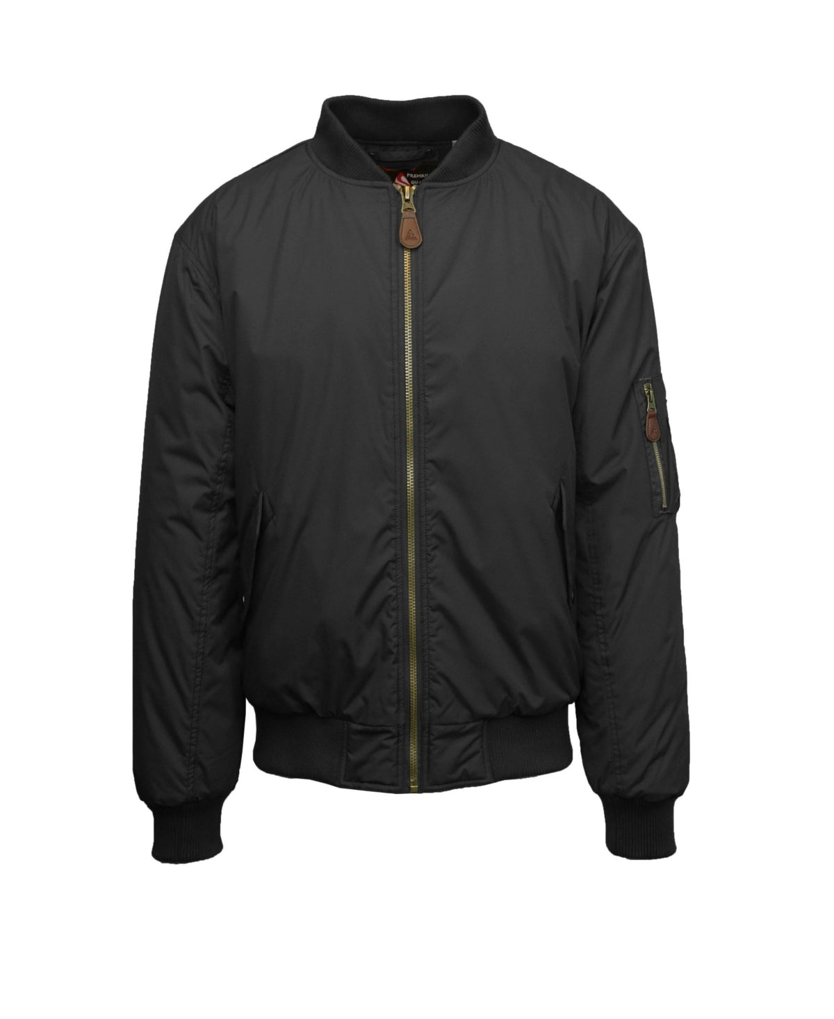 Galaxy By Harvic Men's Flight Jacket Black Size Large