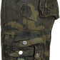 Galaxy by Harvic Men's Camo Cargo Shorts Green Size 34