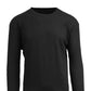 Galaxy By Harvic Men's Waffle Knit Thermal Shirt Black Size X-Large