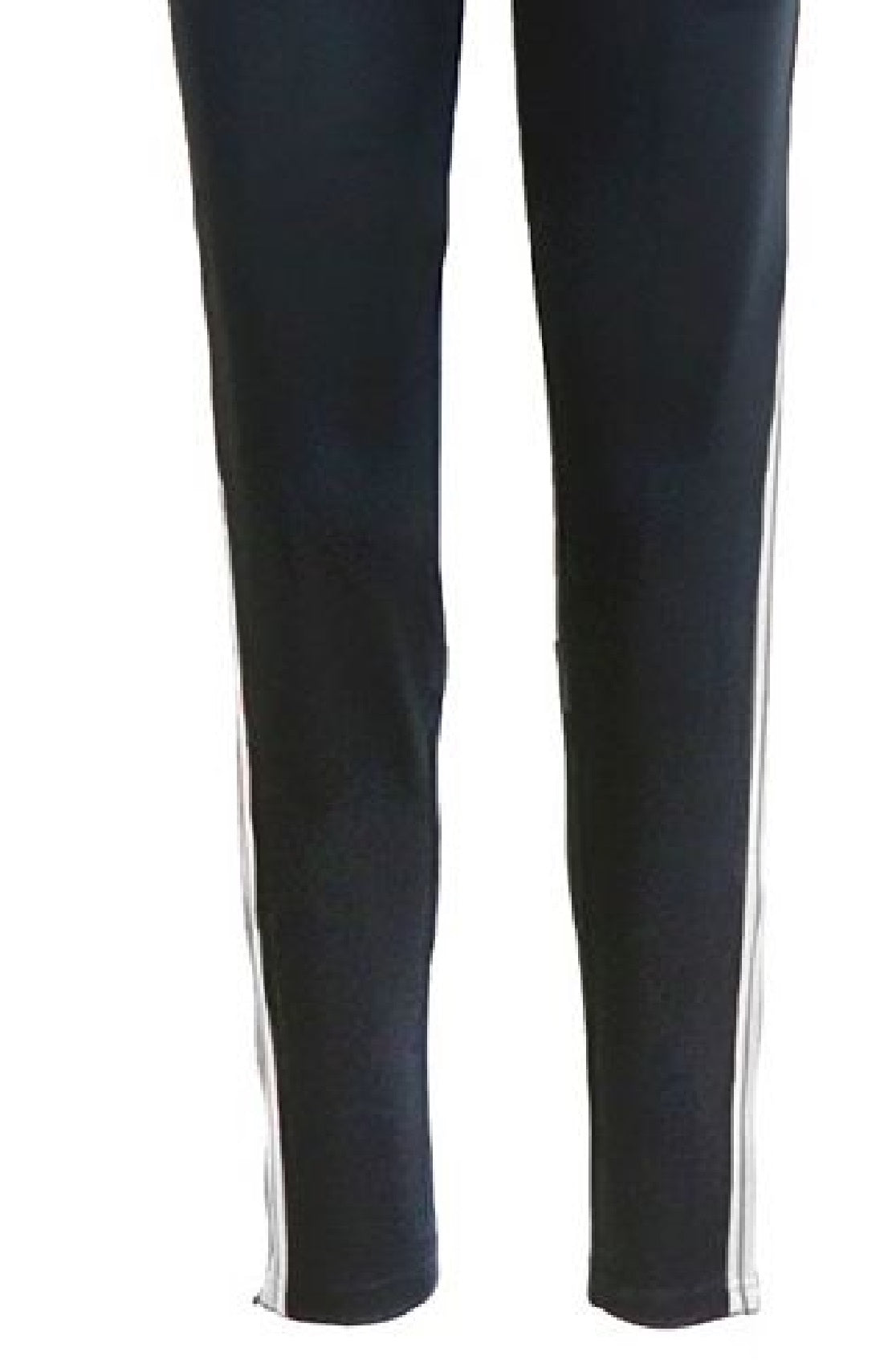 Galaxy By Harvic Women's Striped Track Joggers Gray Size X-Large